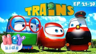 Desene animate pentru copii 🚂 Trenuletele Ep 2130  HeyKids [upl. by Suidualc]