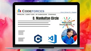 D Manhattan Circle  Codeforces Round 952 Div 4  Codeforces solution [upl. by Waters]