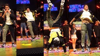 Street Dancer 3D  Varun Dhawan LIVE Stunt And Performance [upl. by Anairda980]