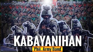 Kabayanihan Lyrics  Philippine Army Band [upl. by Eissed]