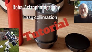 Collimation Fast Newtonian telescope [upl. by Nerrawed]