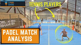 Padel Match Analysis  Low Intermediate Level [upl. by Lehsar]