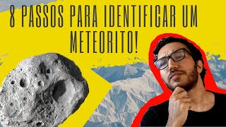 Como identificar um meteorito de maneira fácil Diego Sperle Geologia e Astronomia [upl. by Arobed]