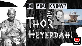 THE son of master brewer Thor Heyerdahl know about IT facts history youdidntknowscientific [upl. by Idnahr]