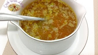 Homemade Vegetable amp Risoni Soup [upl. by Ethban]