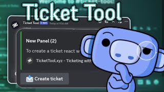 Setup Ticket Tool on your Server Now [upl. by Noremmac667]