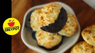 Easy Coconut Macaroon Recipe  Crisp Chewy amp Delicious [upl. by Mcnair]