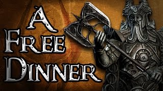 The Storyteller SKYRIM S1 E4  A Free Dinner Elder Scrolls Machinima [upl. by Landmeier]