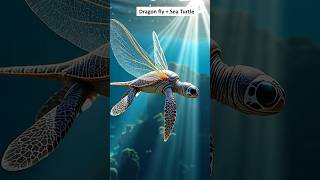 Unbelievable Hybrid Creatures Dragonfly  Sea Turtle Beetle  Scorpion amp More hybridanimals [upl. by Noillimaxam]