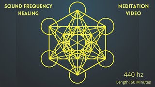 Sound Frequency Healing  Sound Meditation  440Hz [upl. by Ginsberg]