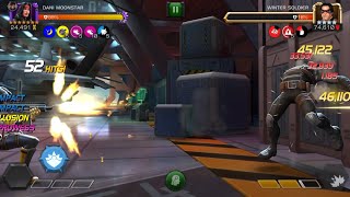 7R1 Dani Moonstar vs Winter Soldier  57 secs  ROL  MCOC [upl. by Aiciles]