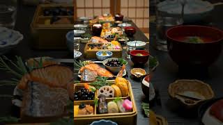 日本のおせちJapanese New Years dishes japan ai shorts [upl. by Pincus]