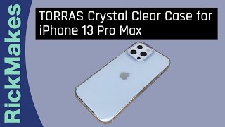 TORRAS Crystal Clear Case for iPhone 13 Pro Max [upl. by Acira]