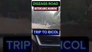 Byaheng bicol dito tayo dumaan sa bitukang manok🤑😜🔊🚖 [upl. by Hakkeber]