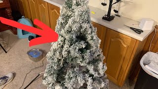 One Downside to Yaheetech White Christmas Tree Worth it [upl. by Wilona]