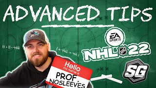 ADVANCED NHL 22 TIPS OFFENSE DEFENSE AND PUCK CONTROL [upl. by Dickson298]