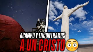 ACAMPAMOS y ENCONTRAMOS a un CRISTO😳 TREMENDO  AMERICA EN MOTO  Sebaadventure  Cap 24 [upl. by Lebisor]