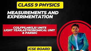 MEASUREMENTS AND EXPERIMENTATION PART 2CLASS 9 PHYSICS ICSE BOARD [upl. by Owena]