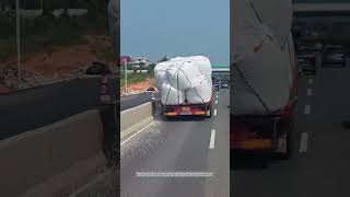 How To Transport Ton Bags Of Plastic Particles With A Flatbed Truck Properly [upl. by Opiuuk]