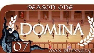 Domina Gladiator Management Sim  Season One  07  Max Difficulty  Domina Let’s Play  Gameplay [upl. by Hannahc931]