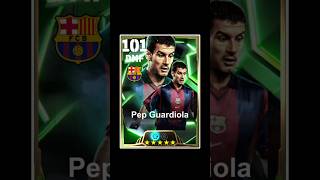 HOW TO TRAIN 101 RATED PEP GUARDIOLA IN EFOOTBALL pepguardiola efootball trainingguide short [upl. by Gnilsia]