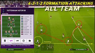 THE BEST FORMATION ATTACKING PES 2020 ALL TEAM formasi terbaik mematikan pertahanan lawan [upl. by Brubaker211]