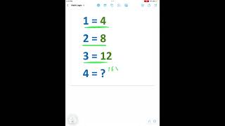 Simple Math Logic Math Fun MathemagicsShorts [upl. by Acino]