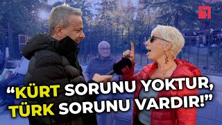 İrfan Değirmenci mikrofonu yurttaşa uzattı “Kürt sorunu nasıl çözülecek” [upl. by Redep331]