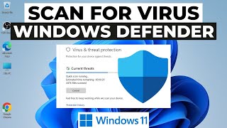 How to Run Windows Defender Scan Windows 11 2024 [upl. by Nester24]