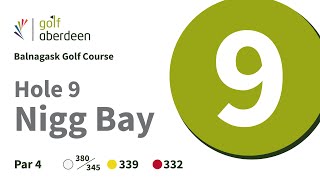 Balnagask Golf Course  Hole 9  Nigg Bay [upl. by Yanahs]