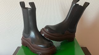 Bottega Veneta Boots Unboxing  Pankick  DHgate alternative [upl. by Tesil]