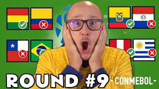 2026 FIFA World Cup Qualifiers  CONMEBOL 9 Predictions [upl. by Naruq]