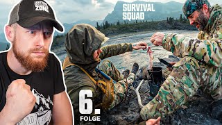 Genug zum ÜBERLEBEN  Der erste Fischfang  Fritz Meinecke reagiert auf Survival Squad Folge 6 [upl. by Llerryt]