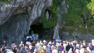 Messe de 10h à Lourdes du 14 juillet 2024 [upl. by Feeley]