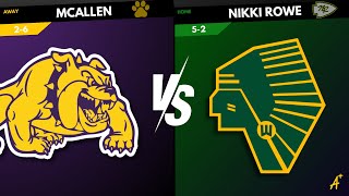 Volleyball  McAllen HS Vs Nikki Rowe  2023 McAllen ISD [upl. by Just]