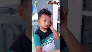 RAMBUT TIAN DI CUKUR SAMA AZKA😁🤣🙈 trending comedy humorsegar lucu funny shorts [upl. by Lukash]