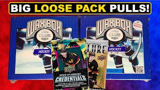 CRAZY PACK LUCK IS BACK  ELITE Wax Box Club Hockey Card Box  Standard  September 2024 [upl. by Herman]