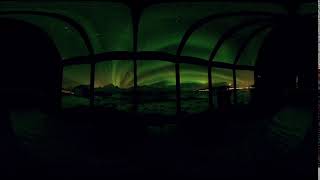 Northern Lights 180 Glass Igloo  Lyngen North [upl. by Nifled]