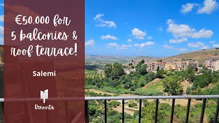 For sale €50000  3 independent apartments in 1 property  Salemi Sicily [upl. by Pembroke308]