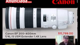 Canon 200400mm f4L IS USM Extender 14x [upl. by Nelav]