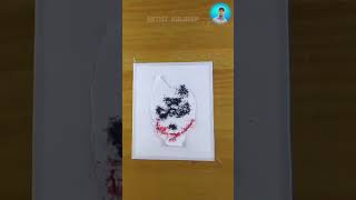 How to draw joker face drawing 🤡🃏🤡😱 jokerfacedrawing shorts art joker [upl. by Suaeddaht]