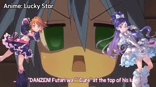 Precure reference in Lucky Star [upl. by Ramos]