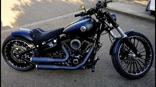 HarleyDavidson FXSB Custom Breakout [upl. by Aidekal]