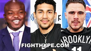 FIGHTERS amp EXPERTS PREDICT HANEY VS LINARES LOPEZ BRADLEY KAMBOSOS ALGIERI MORE [upl. by Lejeune]