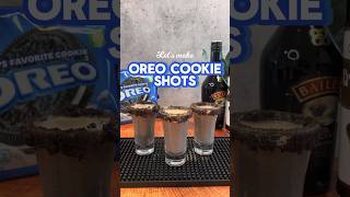 Oreo Cookie Shots 🍪 shots drinks oreocookies [upl. by Derfiniw]