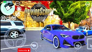 Driving School Simulator EVO  Gameplay BMW M240i on Android amp iOS  HD Graphics [upl. by Paza32]