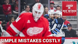 Simple mistakes cost Detroit in pummeling loss to Winnipeg Jets [upl. by Marketa825]