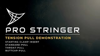 Pro Stringer Platinum 30  Easy Tension Pull Demonstration [upl. by Acinot]