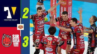 Trentino Volley vs Sir Safety Perugia  Finals  Highlights  Supercoppa 2024 [upl. by Anihc]