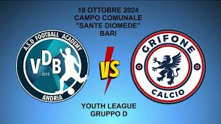 ASD Football Academy Andria  Grifone Calcio  Youth League 2024 cat 2013 [upl. by Bord541]